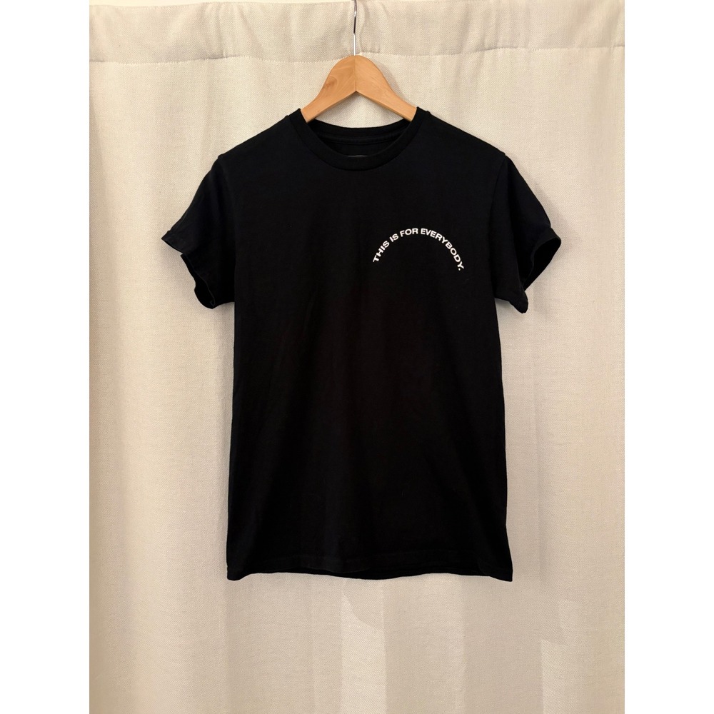 Jesus Loves You JLY First Loved Graphic Tee Black Streetwear Shirt Small